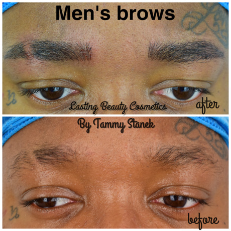 Mens Microblading brows